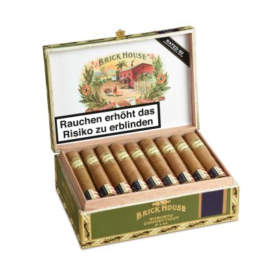 Brick House Double Connecticut Robusto 1360 25 PAN scaled